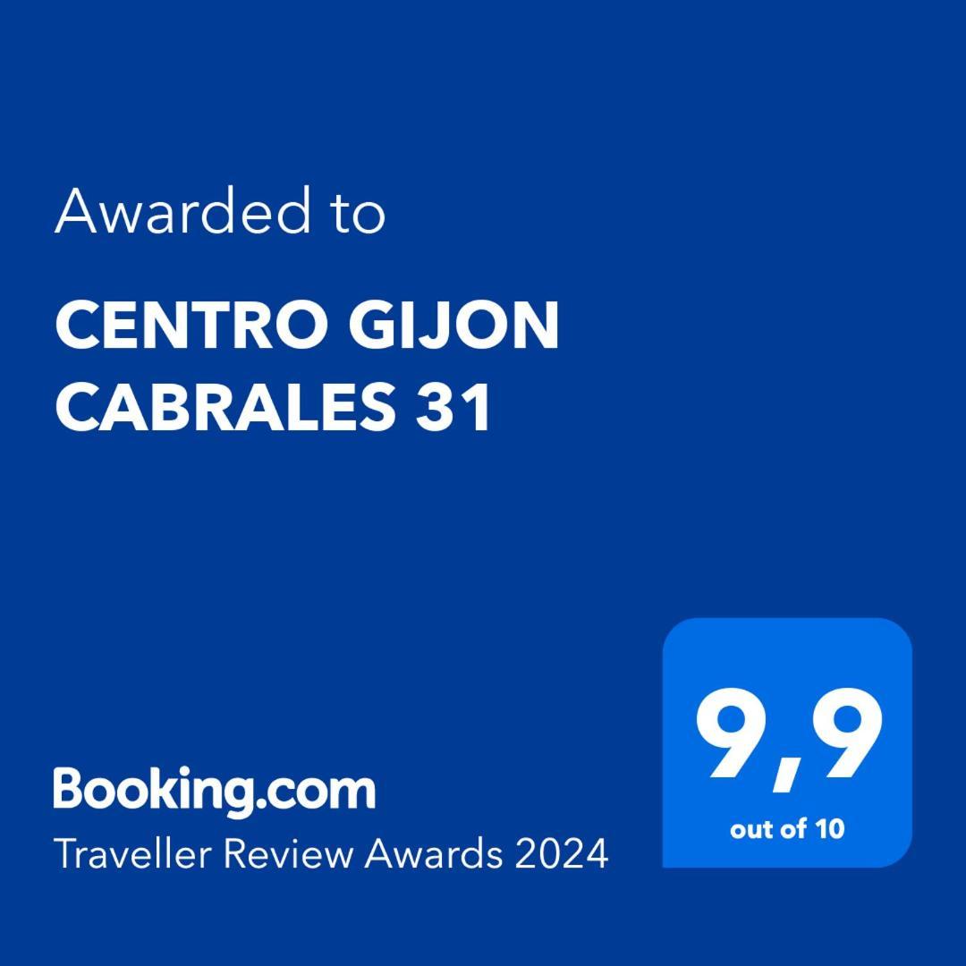 Centro Gijon Cabrales 31 Apartment Екстериор снимка
