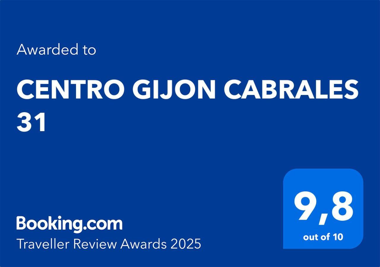 Centro Gijon Cabrales 31 Apartment Екстериор снимка
